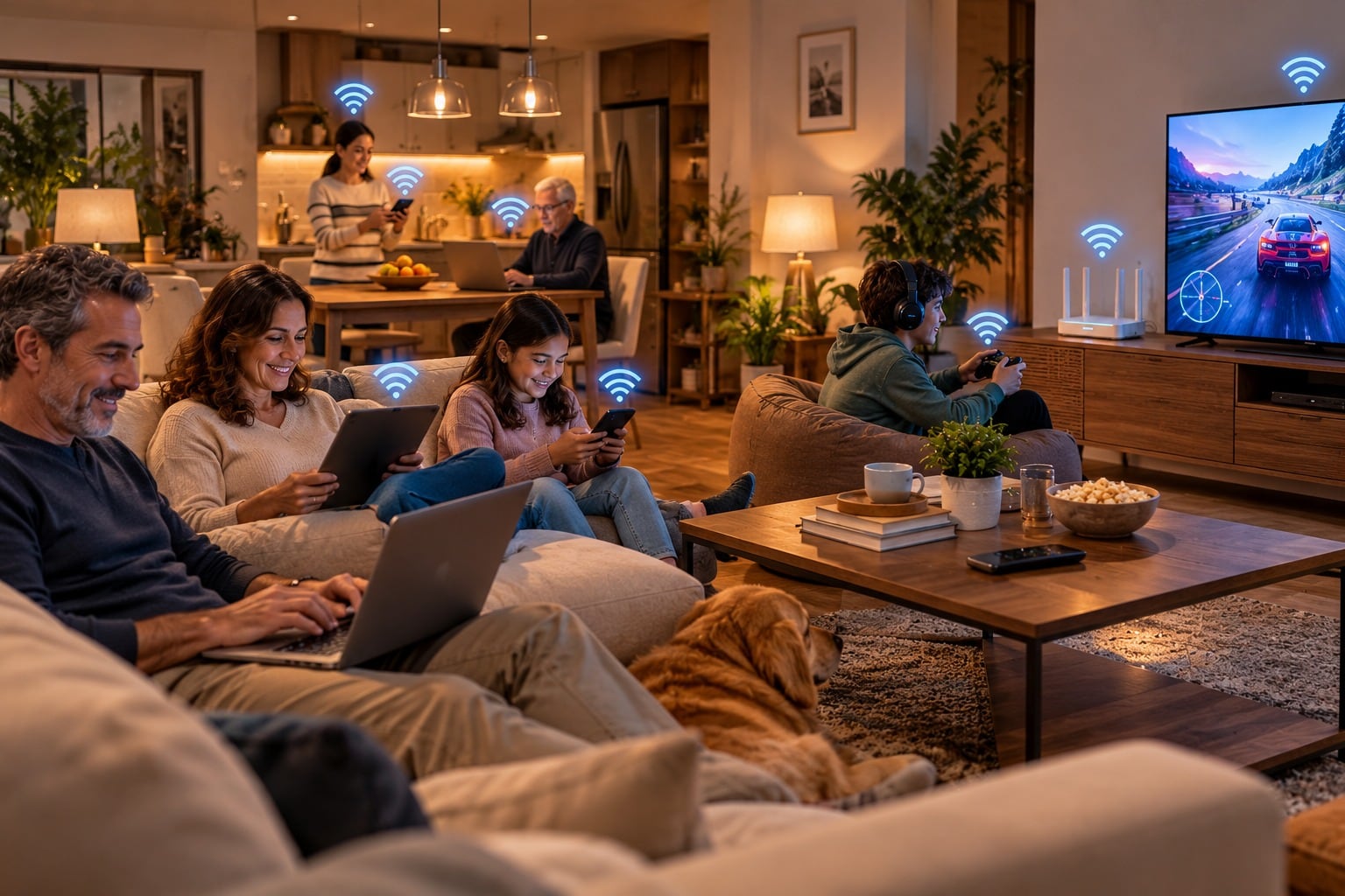 Wi-Fi 7 en el hogar: siete beneficios para mejorar velocidad, latencia y conexión